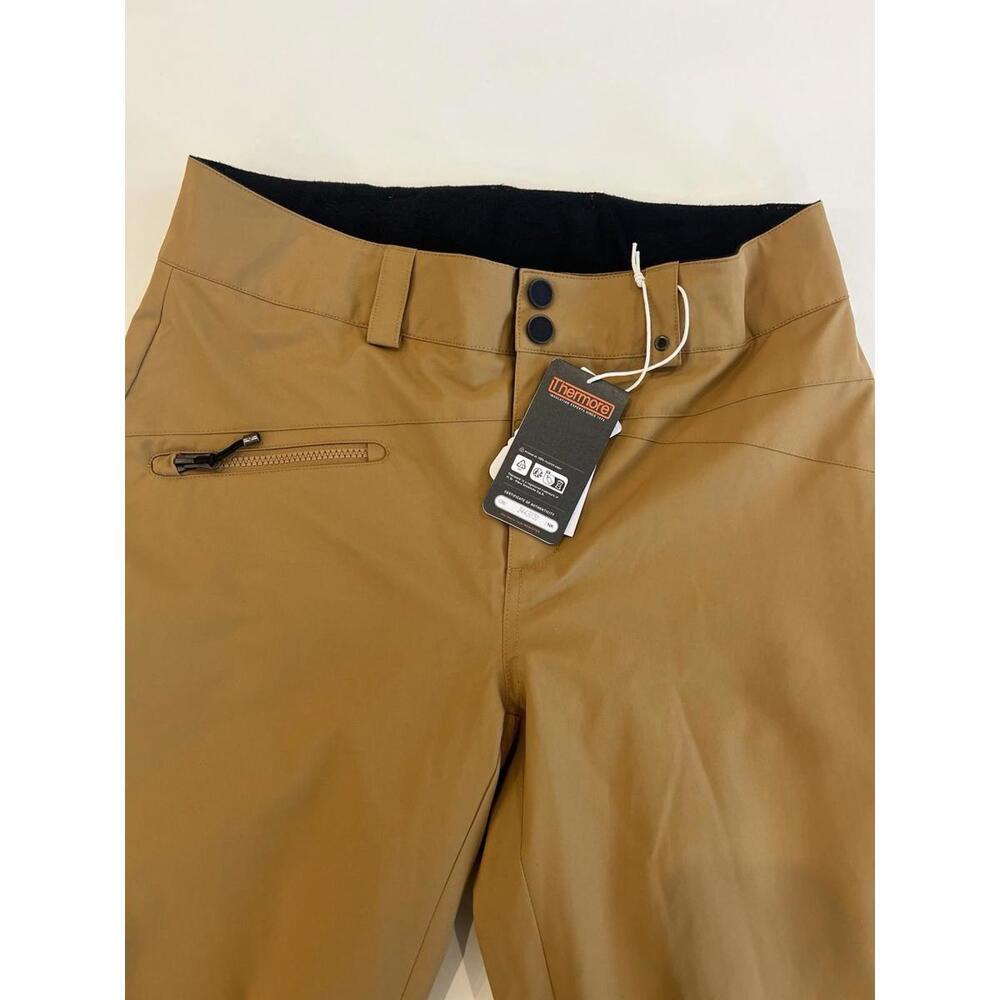 $169 Obermeyer Women’s Thermal Malta Snow Pants Cortado Tan Brown Size 8 NWT - Picture 4 of 11